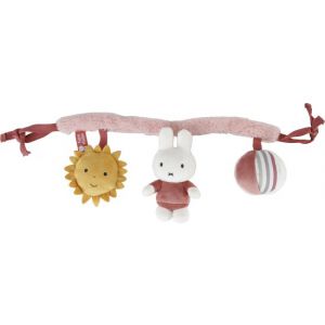 Nijntje wagenspanner fluffy pink