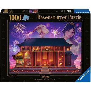 Puzzel 1000 stuks Disney Castles Mulan