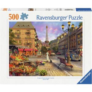 Puzzel 500 stuks wandeling door Parijs