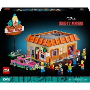 LEGO 10352 iconen The Simpsons™: Krusty Burger 