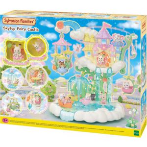Sylvanian Families 5815 Hemels prinsessenkasteel inclusief 2 FLUWEELZACHTE speelfiguren