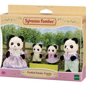 Sylvanian families nacht panda familie