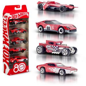 Hot Wheels diecast 80th 5 pack 