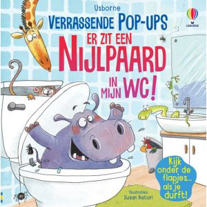  Verrassende pop-ups 1 - Er zit een nijlpaard in mijn wc! 
