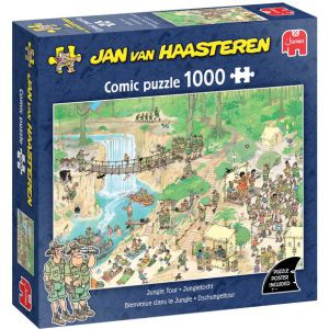 Jan van Haasteren - Jungletocht - 1000 stukjes puzzel - Legpuzzel