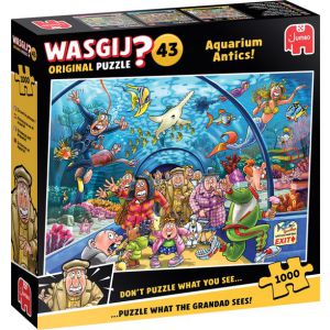Wasgij Original 43 - Aquarium Capriolen! - 1000 stukjes puzzel