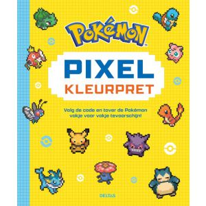 Pokémon pixel kleurpret