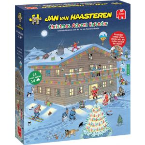Jan van Haasteren - Adventkalender 2025 - 24 puzzels van 54 stukjes