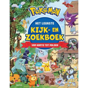 Pokemon kijk-en zoekboek van kanto tot paldea