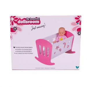 Poppenbed Schommelbed 49 X 37 X 35 Cm My Beautiful Dolls Room