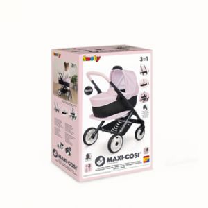 Poppenwagen Quinny Maxi Cosi 3 in 1 zacht roze 