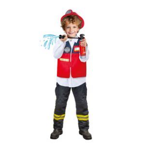 Brandweer verkleedset met accessoires 