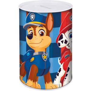 Paw Patrol: Spaarpot uit metaal, 15x10x10cm