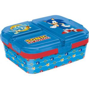 Sonic The Hedgehog: Lunchbox met 3 extra aparte vakken