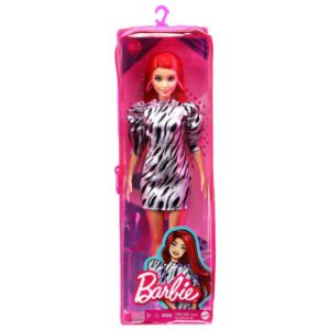 Barbie Fashionista Pop Zwart Wit Jurkje 
