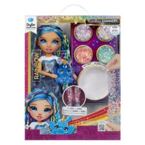 Rainbow High Rainbow Shimmers With Slime Fashion Doll Skyler (Blue)