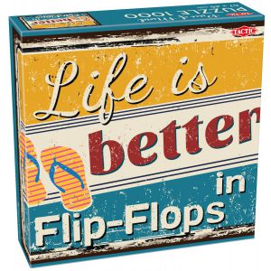  Tactic Puzzle Lovers Beach Time 1000 pcs puzzle