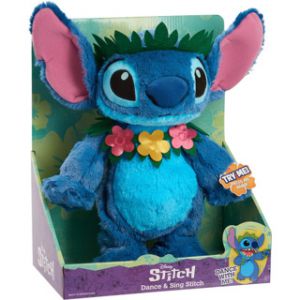 Stitch pluche 38 cm dansen en zingen 
