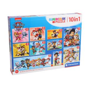 Puzzel paw patrol 10 in 1 