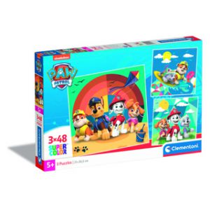 Paw patrol puzzel 3x48 stukjes