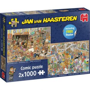 Puzzel Jan Van Haasteren Museum 2x 1000 Stukjes 