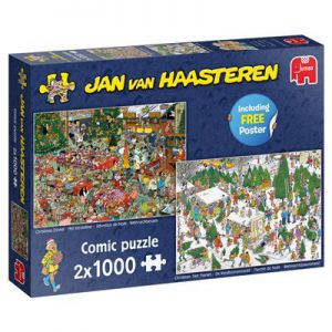 Jan van Haasteren 2x1000 kerstcadeautjes 