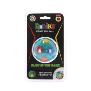 Rubik's Spinning Rainbow Ball Glow