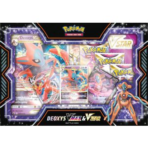 Pokemon Vstar-Vmax battle box Deoxys Zeraora
