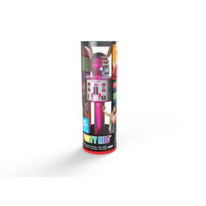 iDance PARTY MIC Roze Karaokemicrofoon 