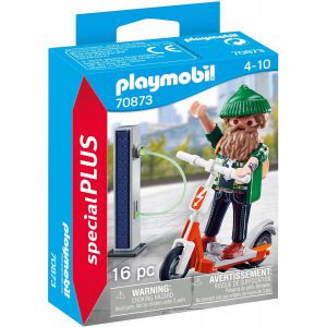 PLAYMOBIL Special Plus Hipster met e-scooter - 70873 