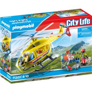 PLAYMOBIL City Life Reddingshelikopter - 71203 