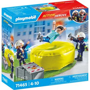 PLAYMOBIL Action Heroes Brandweerlieden met luchtkussens - 71465 