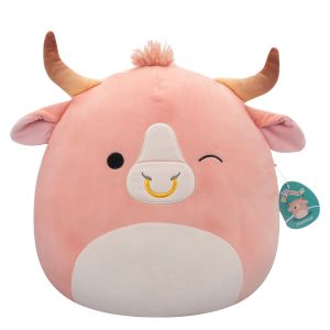Squishmallows SQCR05472 Howland de perzikkleurige stier 40 cm