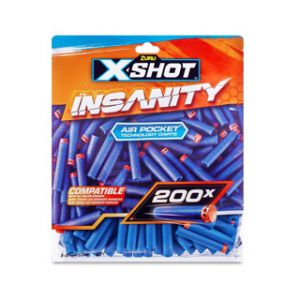 Zuru x-shot insanity 200 darts pack refill