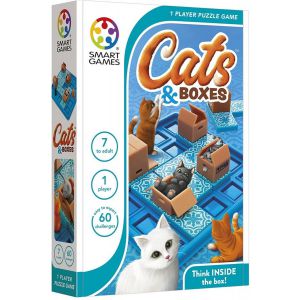 SmartGames - Cats & Boxes - 60 opdrachten 