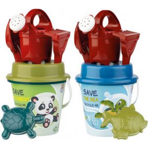 Emmerset recycle me 6 delig - schilpad of panda