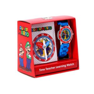 Super Mario horloge time teacher