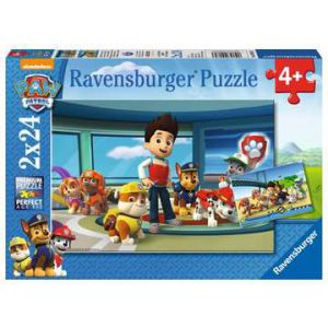 Puzzel 2x24 paw patrol hulpvaardige speurneuzen