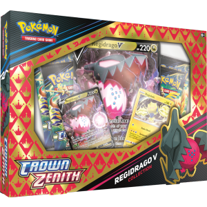 Pokémon Crown Zenith V-box Regidrago of Regieleki