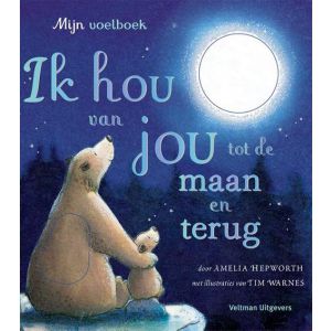 Voelboekje ik hou van jou tot aan de maan en terug