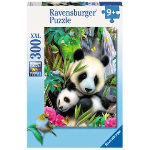 Puzzel 300 stuks lieve panda