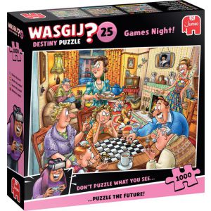Wasgij Destiny 25 - Spelletjesavond! - 1000 stukjes puzzel - Legpuzzel