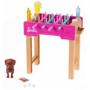 Barbie Mini Playset Voetbaltafel 