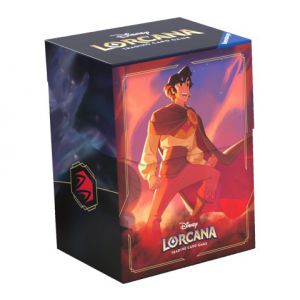  Disney Lorcana - Shimmering Skies 80 Card Deckbox: Aladdin 