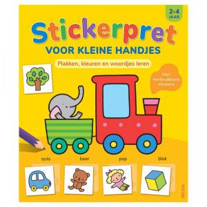 Stickerpret voor kleine handjes 2-4 jaar