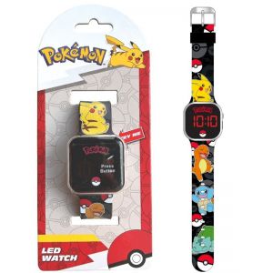 Pokemon horloge led