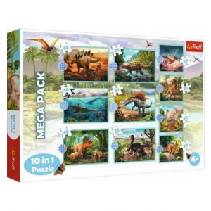 Puzzel 10 in 1 meet the dinosaurs