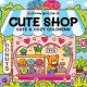 Cute shop - Coloring Book Cafe 
