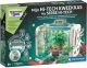 Wetenschap plantenkas met temperatuur meter