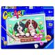 Creart schilderen op nummer honden